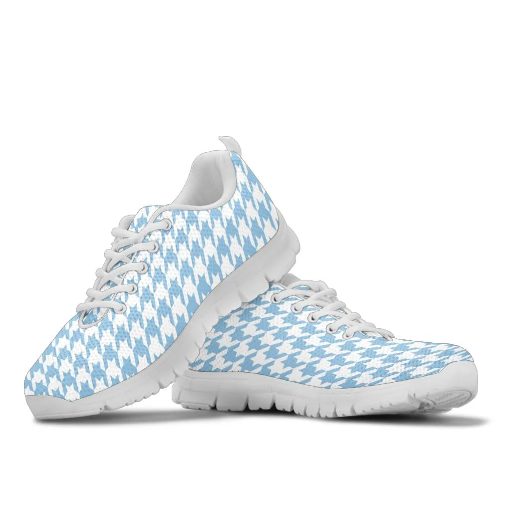 Mesh Sneakers_Light Blue on White_HT Pattern