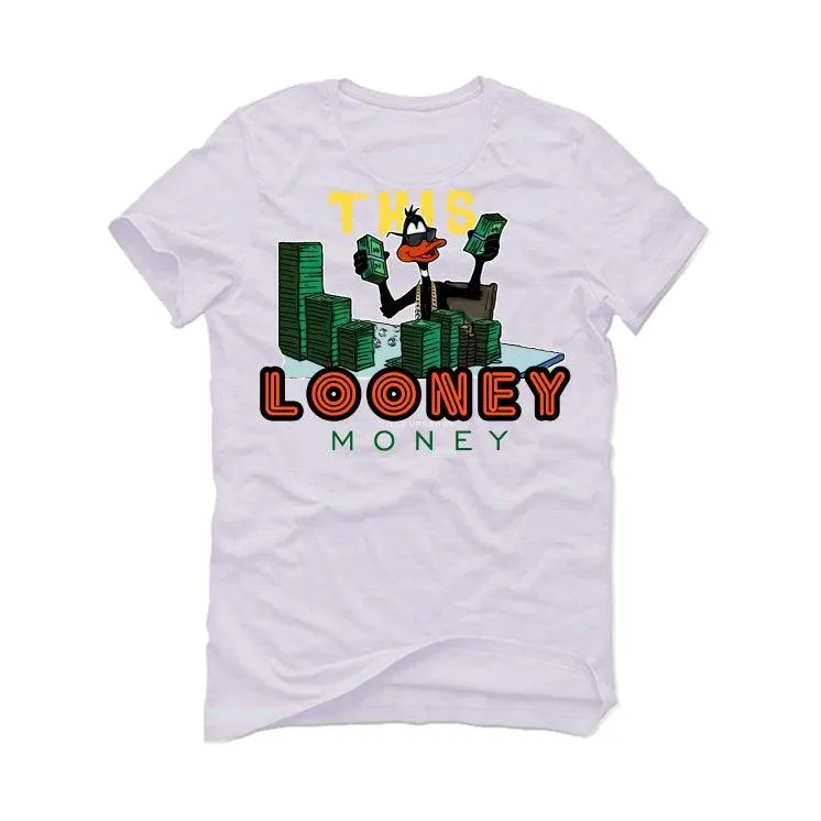 Nike Dunk Low “NY vs NY” White T-Shirt (Looney Money)