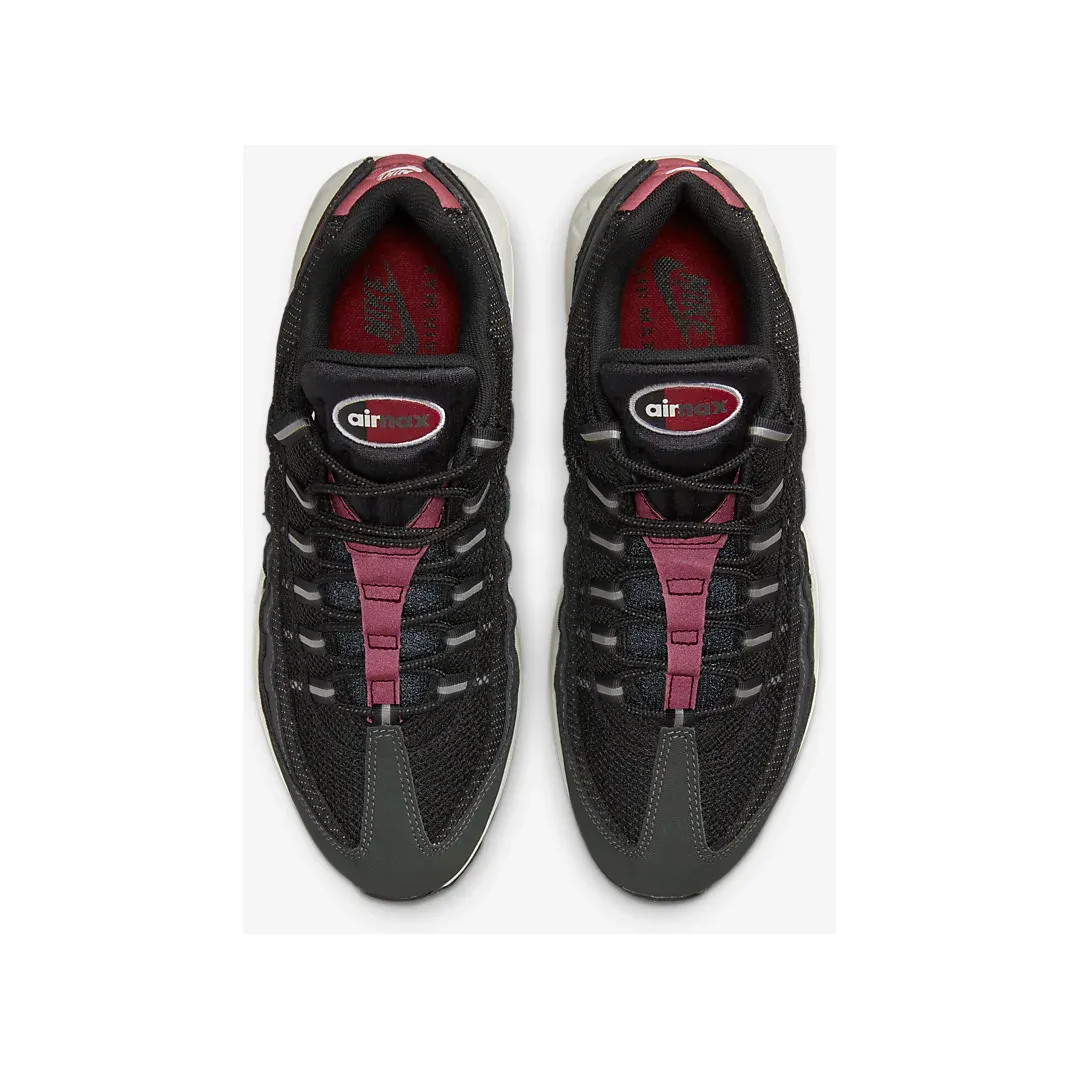 Nike Men's Air Max 95 Shoes - Anthracite / Team Red / Summit White / Black