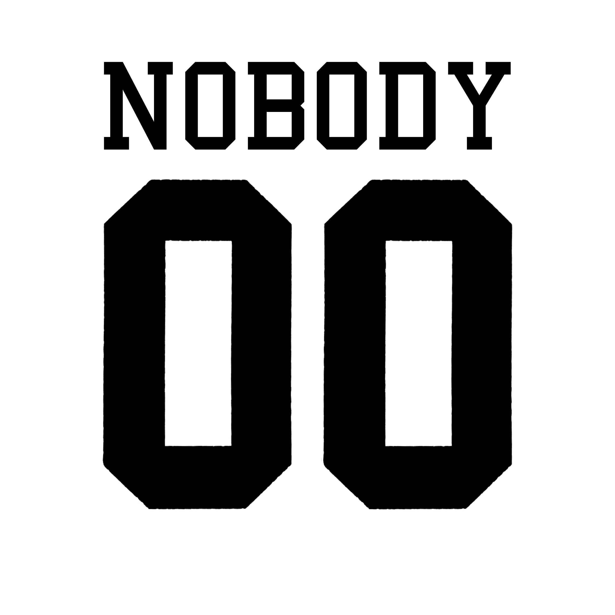 Nobody Sports Jersey Classic Tee