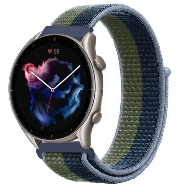 Nylon Sports Loop Watch Straps Compatible with the Huawei Watch 2 Classic