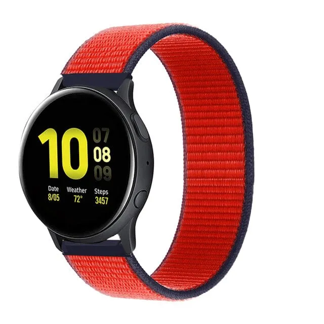 Nylon Sports Loop Watch Straps Compatible with the Huawei Watch 2 Classic