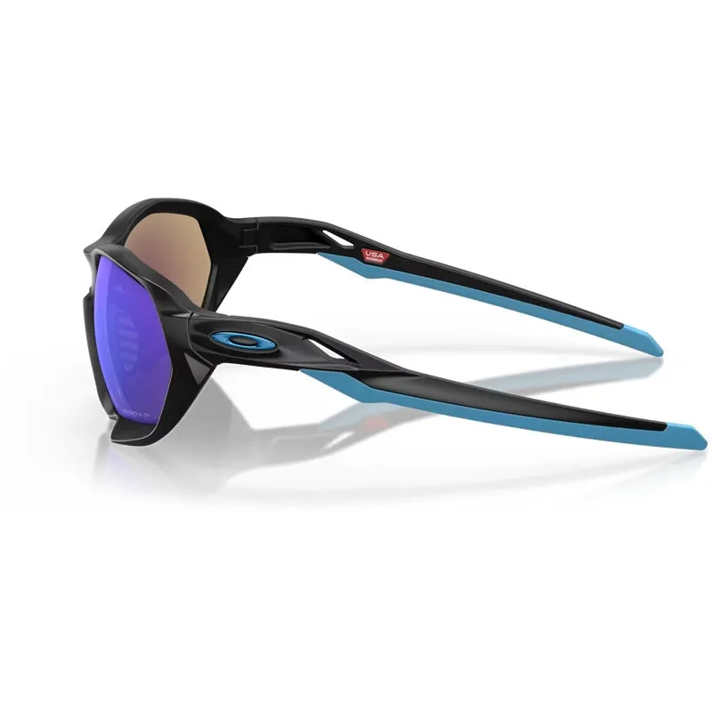 Oakley Oakley Plazma Matte Black W/ Prizm Sapphire Polarized