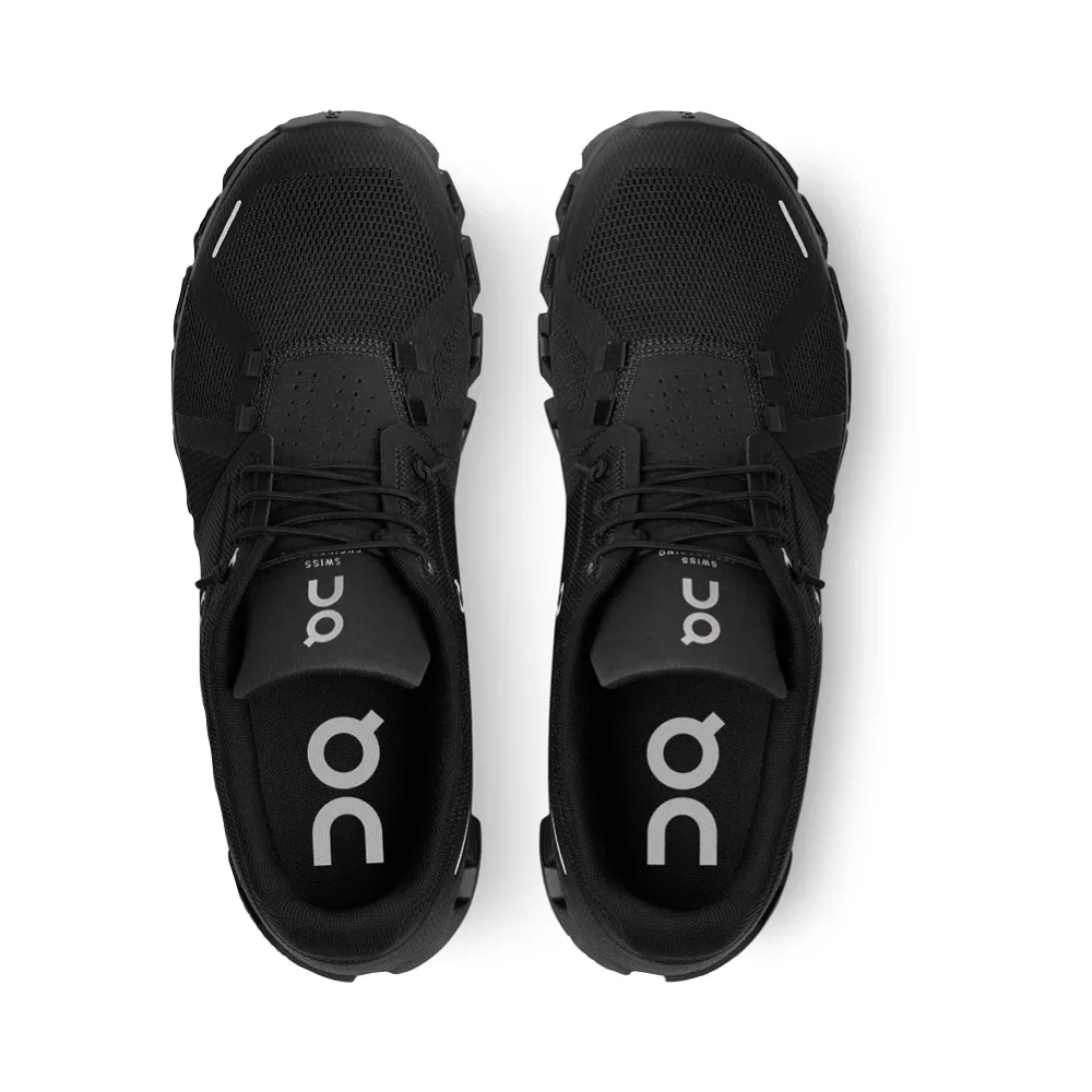 On Men's Cloud 5 Sneaker in All Black