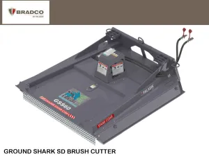 PALADIN / BRADCO Ground Shark™ SD Brush Cutter for skid steer loaders