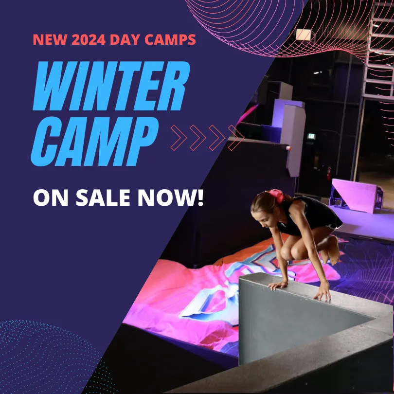 Parkour Winter Day Camp - Dec 30th 2024 - Jan 3rd 2025