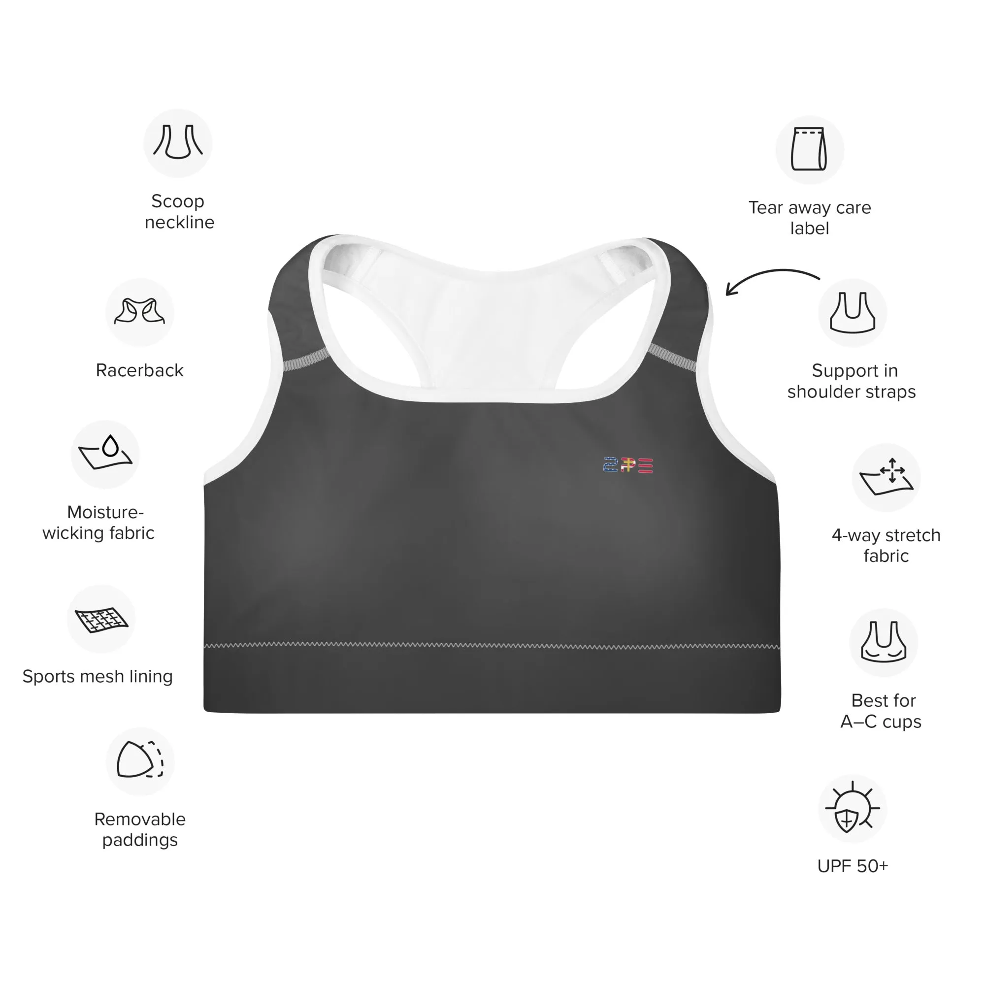 Patriot Padded Sports Bra