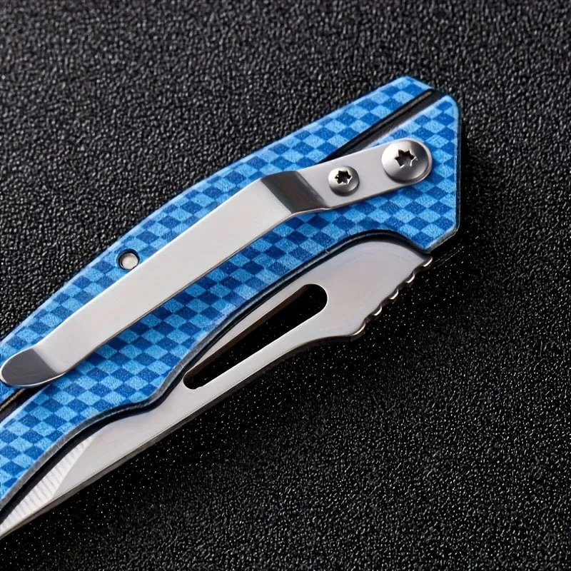 Portable Stainless Steel Folding Knife for Outdoor Camping