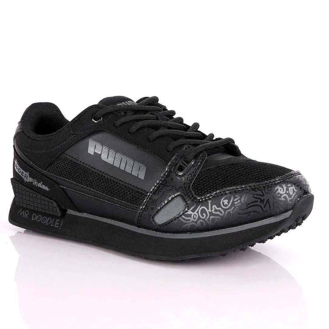 Puma Mr Doogle Rider Sneaker-Black