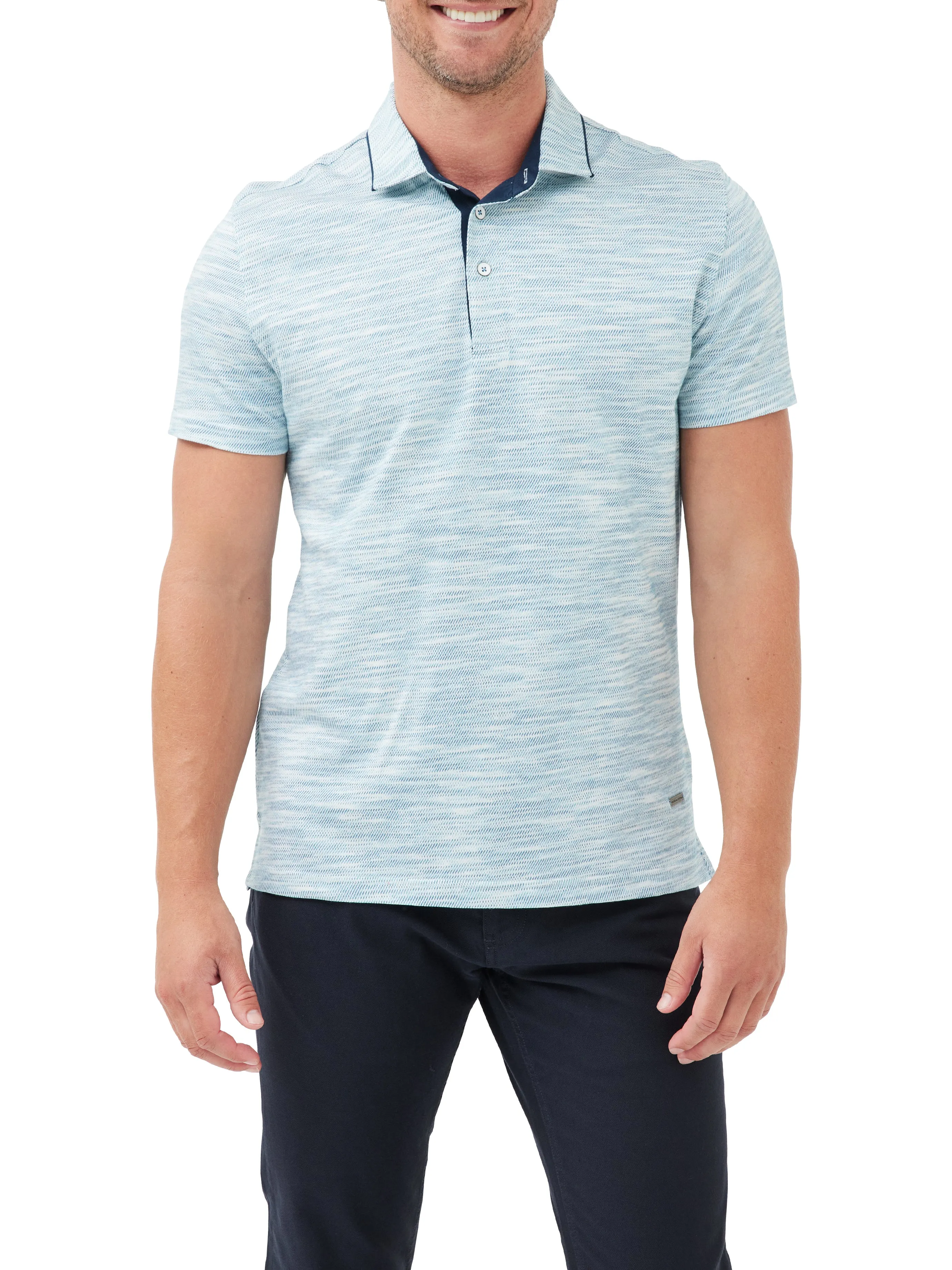 Rodd & Gunn Chalford Sports Fit Jacquard Knit Polo