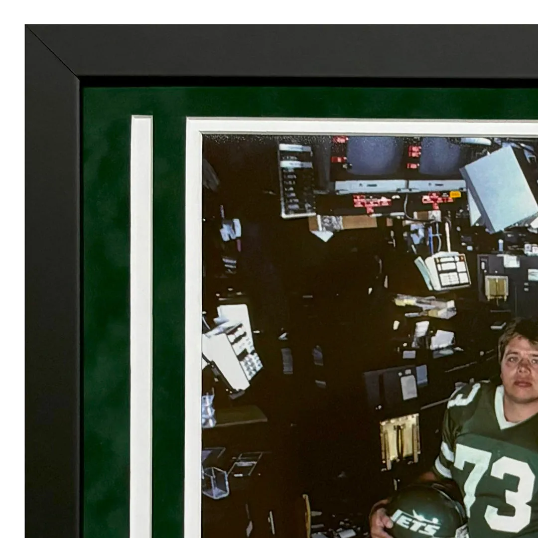 Sack Exchange Hand Signed & Framed New York Jets 16x20 Photo (JSA)