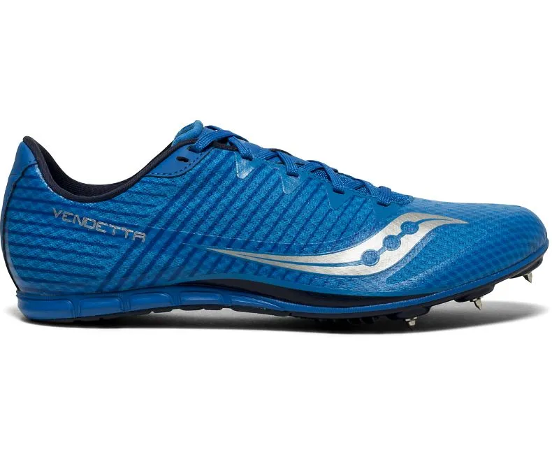 Saucony | Vendetta 2 | Men's | Royal Blue/Silver