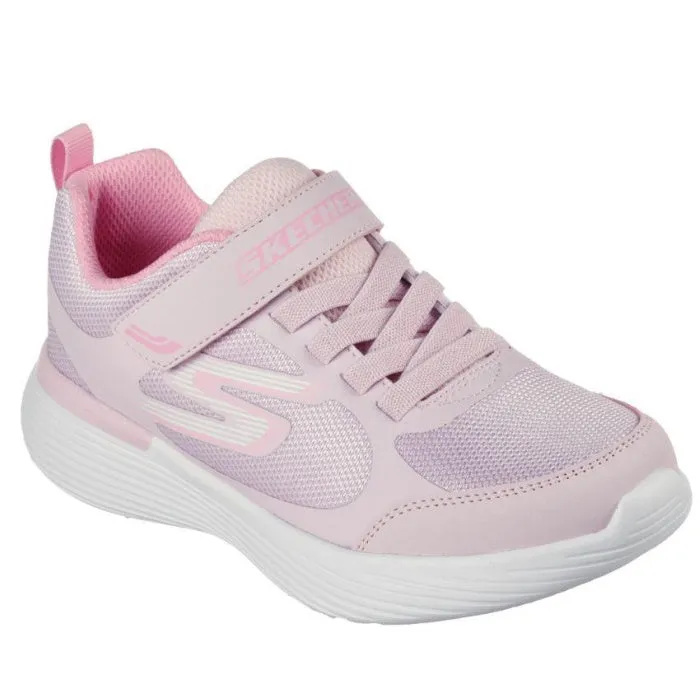 Skechers Youths Go Run 400 V2 Gusto Racer Girls Runner Light Pink