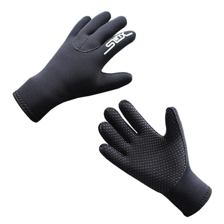 SLINX 1127 3mm Neoprene Non-slip Wear-resistant Warm Diving Gloves, Size: M