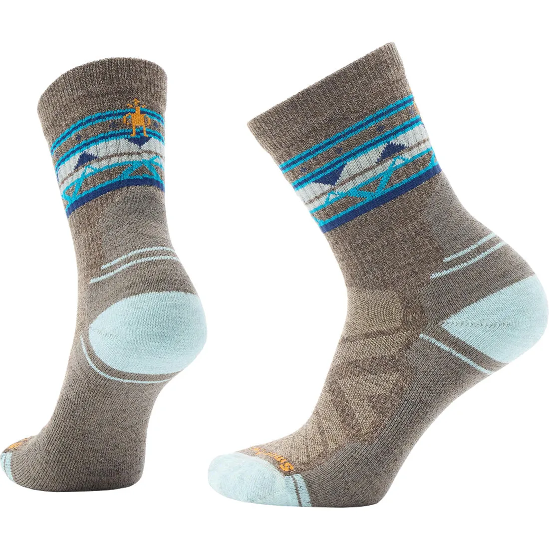 Smartwool Hike Light Zig Zag Valley Mid Crew Sock - Women's