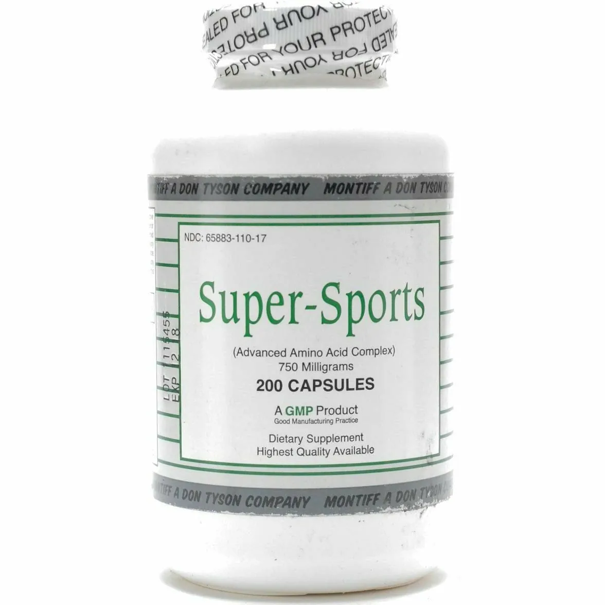 Super-Sports 750 mg 200 caps by Montiff