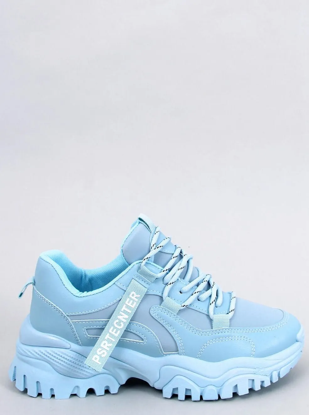 TEEK - Light Blue Laced Sport Sneakers