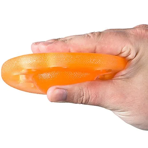 THIS HAND EXERCISER IMPROVES YOUR EXTENSION AND GRIP STRENGTH