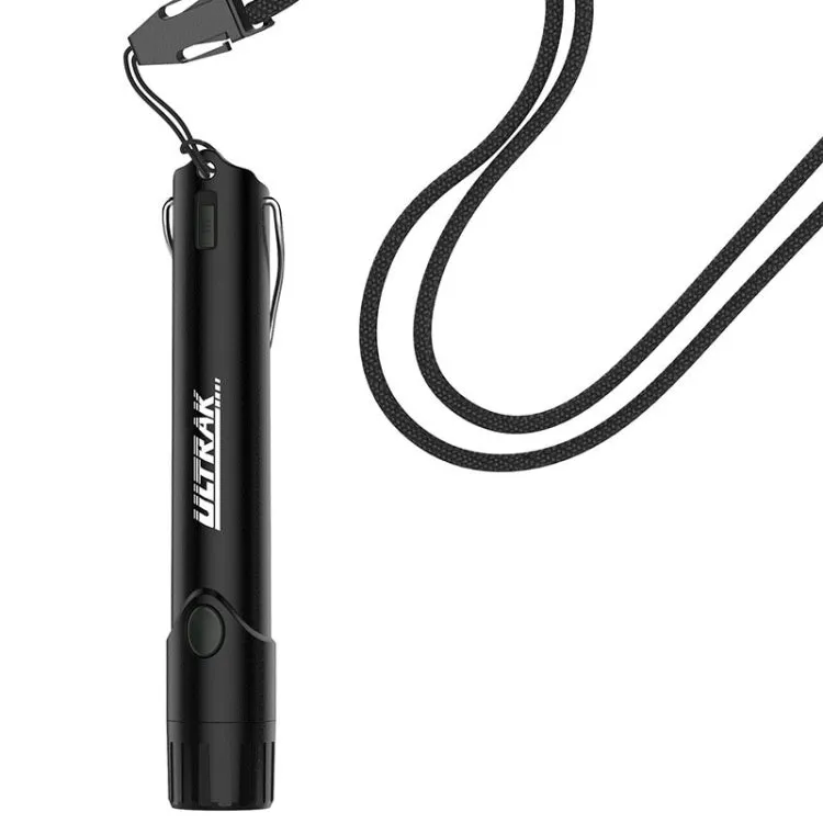 ULTRAK DTH63B High Decibel Outdoor Training Game Referee Electronic Whistle with Lighting Function(Black)