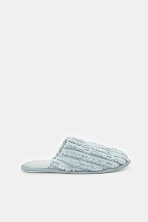 Women Grey Closed Toe Slipper